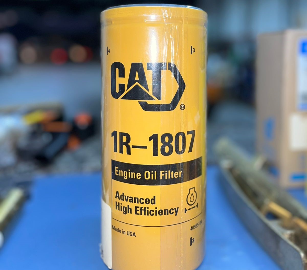 Filtro de Óleo Diesel CAT 1R-1807 Original Linha Amarela – Recife